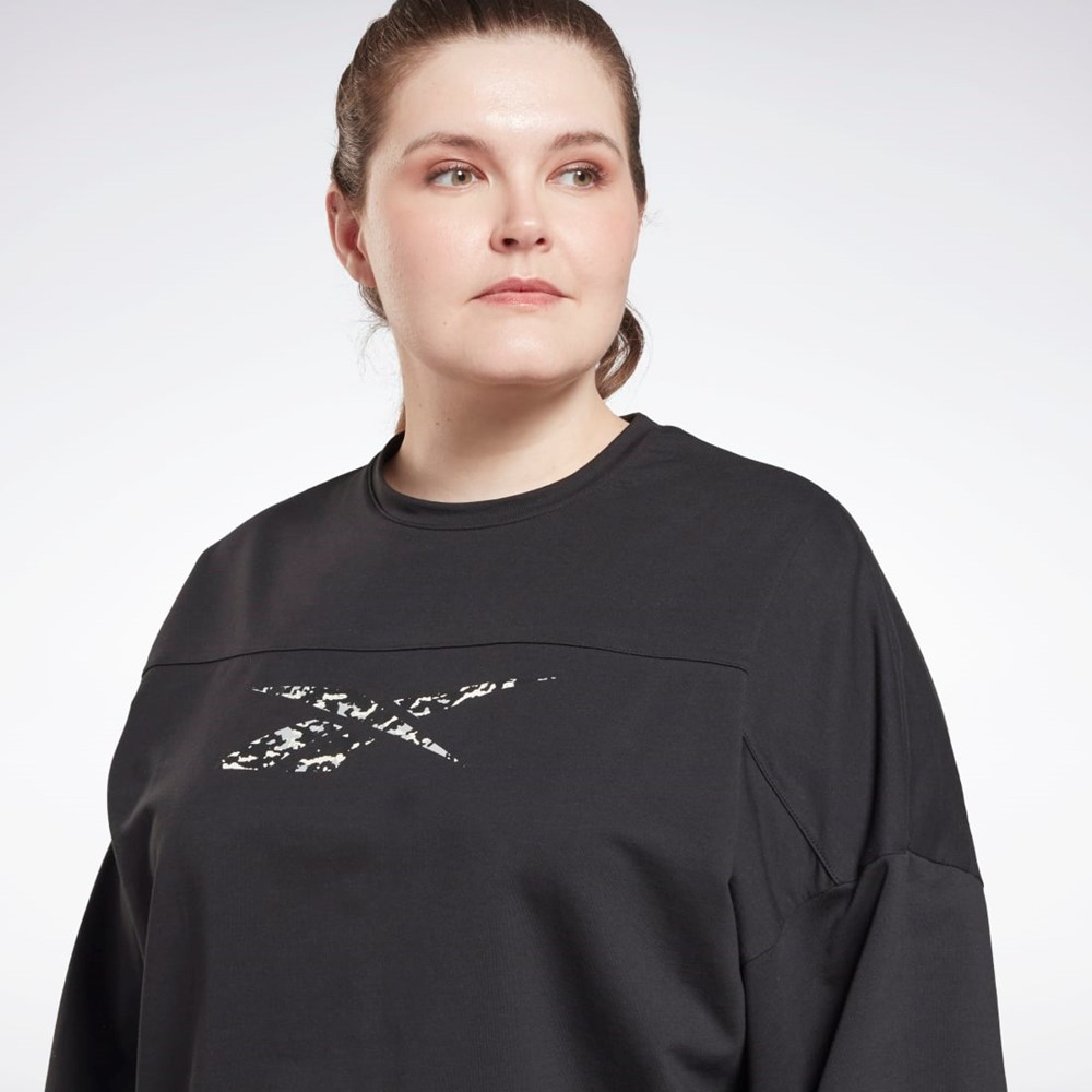 Reebok Modern Safari Coverup (Plus Size) Negras | 72CFVXYBR