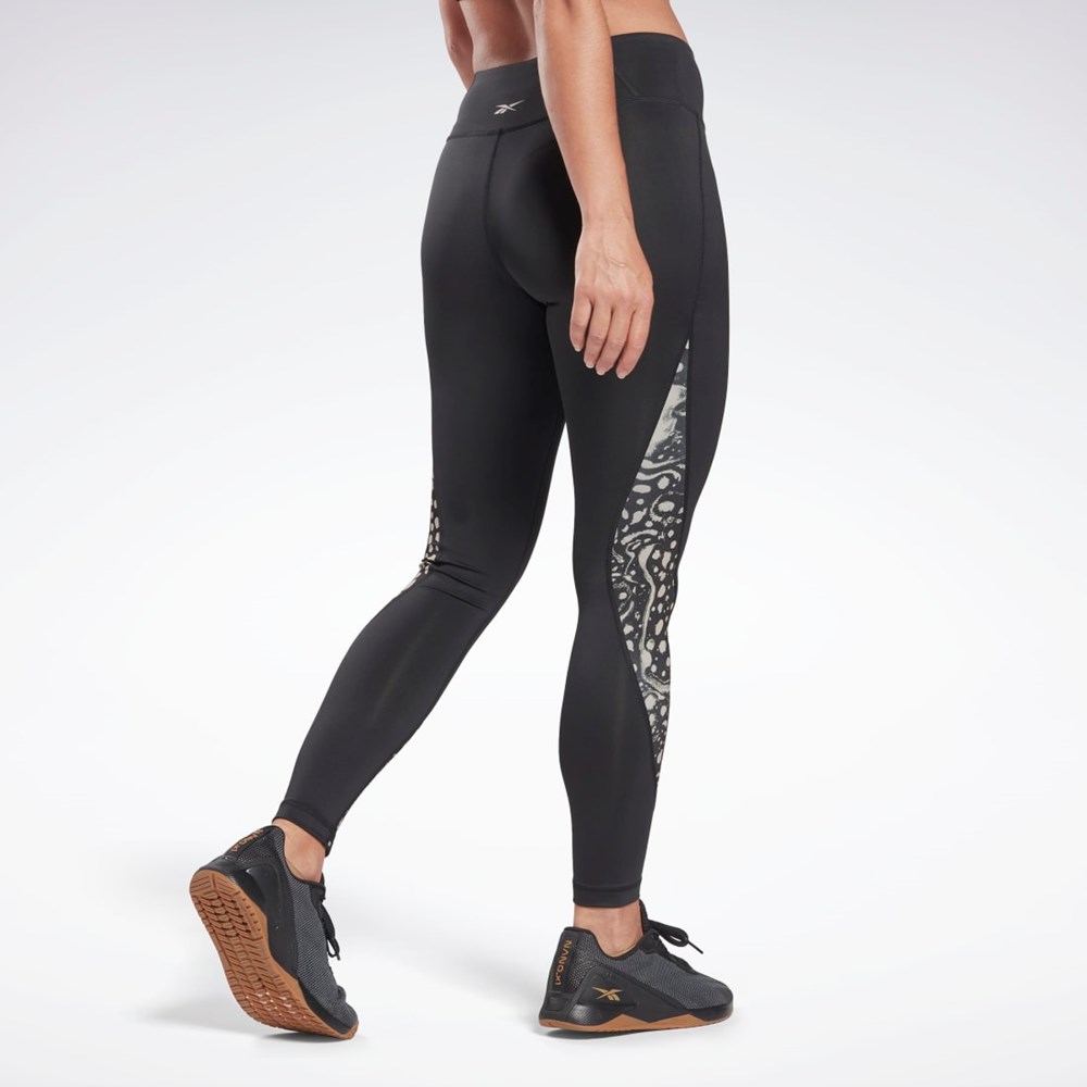 Reebok Modern Safari Leggings Negras | 07ZCXHPUQ