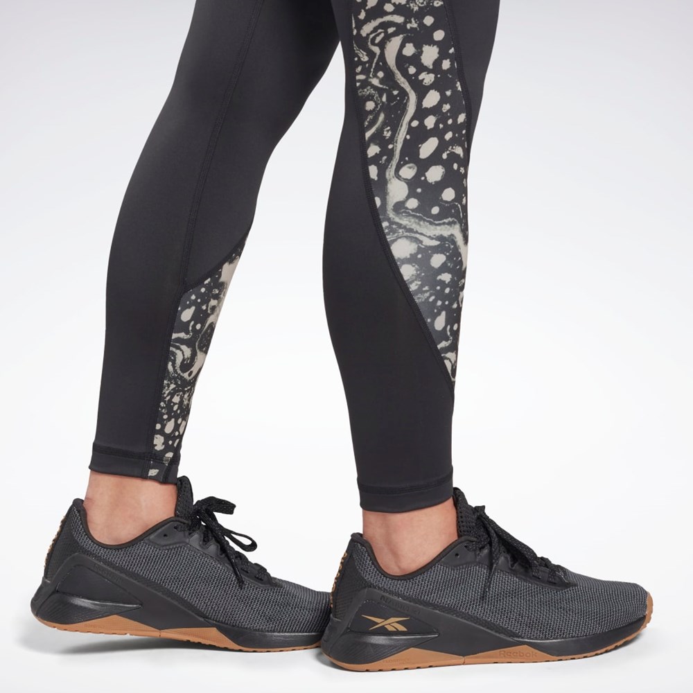 Reebok Modern Safari Leggings Negras | 07ZCXHPUQ