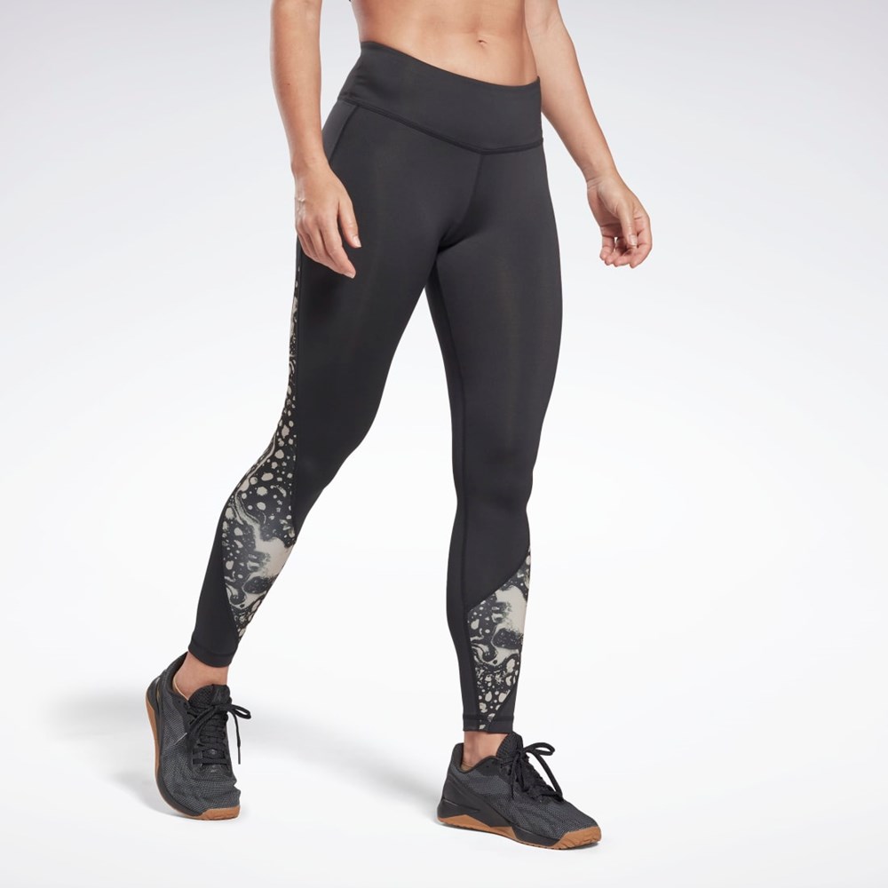 Reebok Modern Safari Leggings Negras | 07ZCXHPUQ