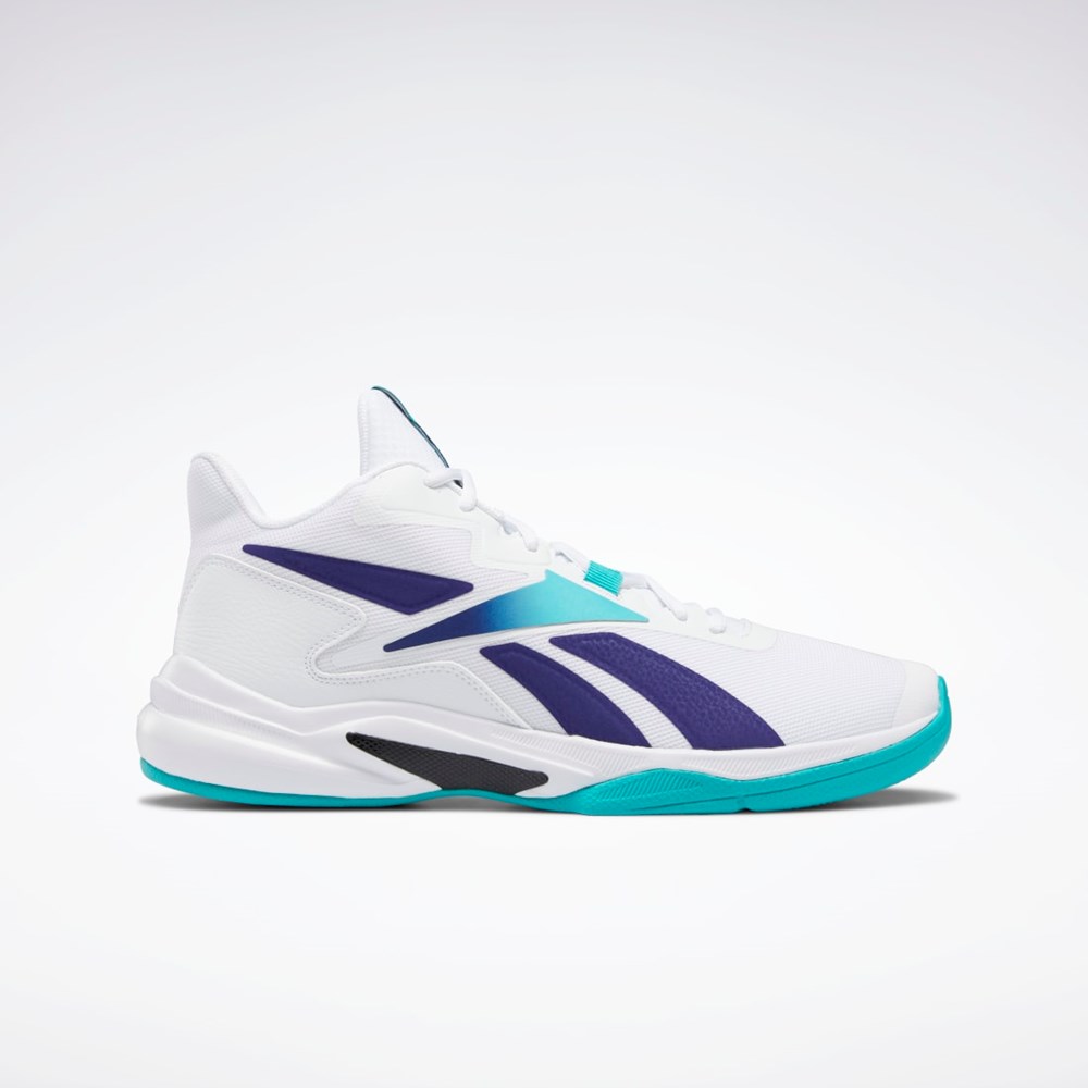 Reebok More Buckets Basketball Shoes Blancas Moradas | 28SXAGQRM