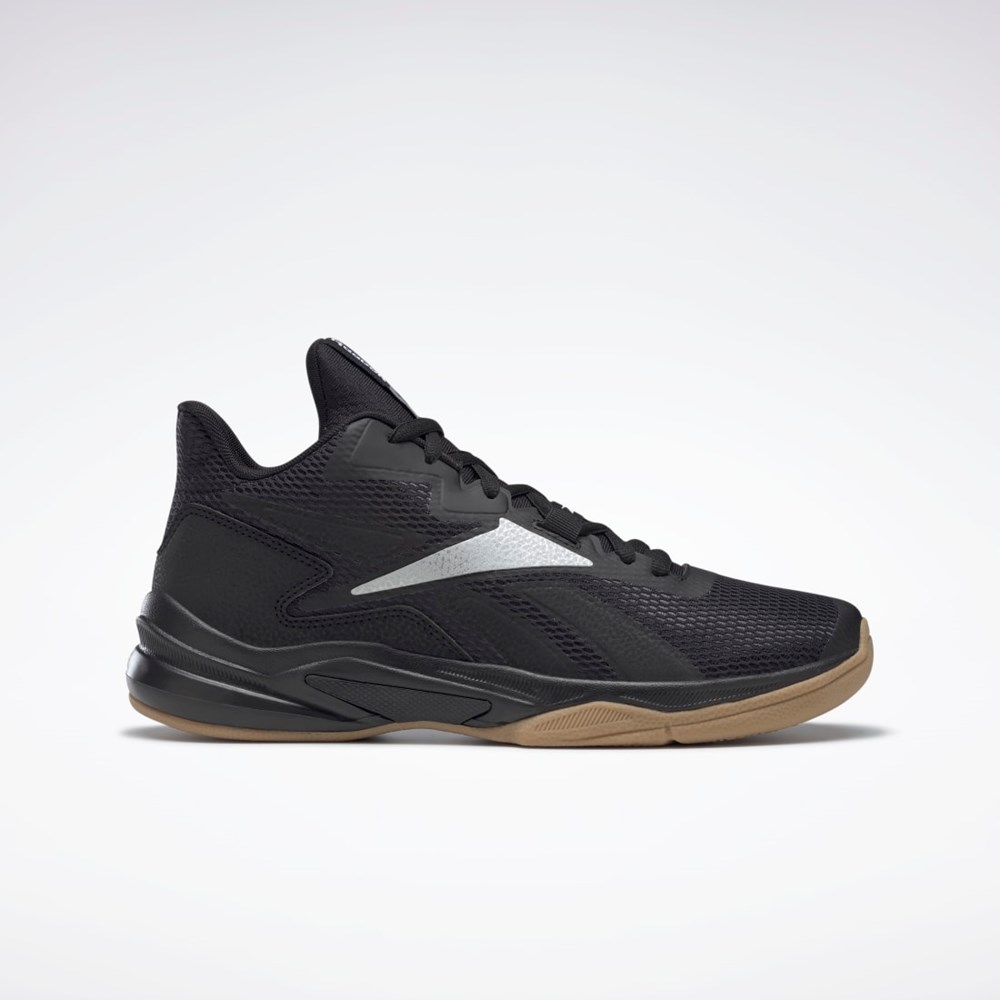 Reebok More Buckets Basketball Shoes Negras Plateadas Blancas | 46DFKJPEX