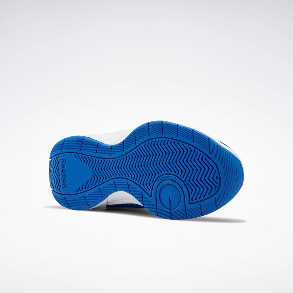 Reebok More Buckets Shoes - Preschool Blancas Azules Rojas | 85TWDEMYC
