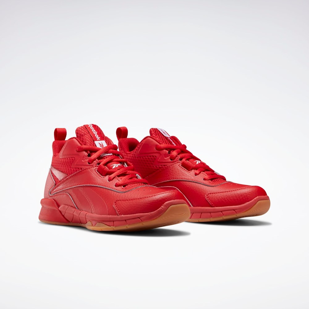 Reebok More Buckets Shoes - Preschool Rojas Rojas Rojas | 89HTAMYKW