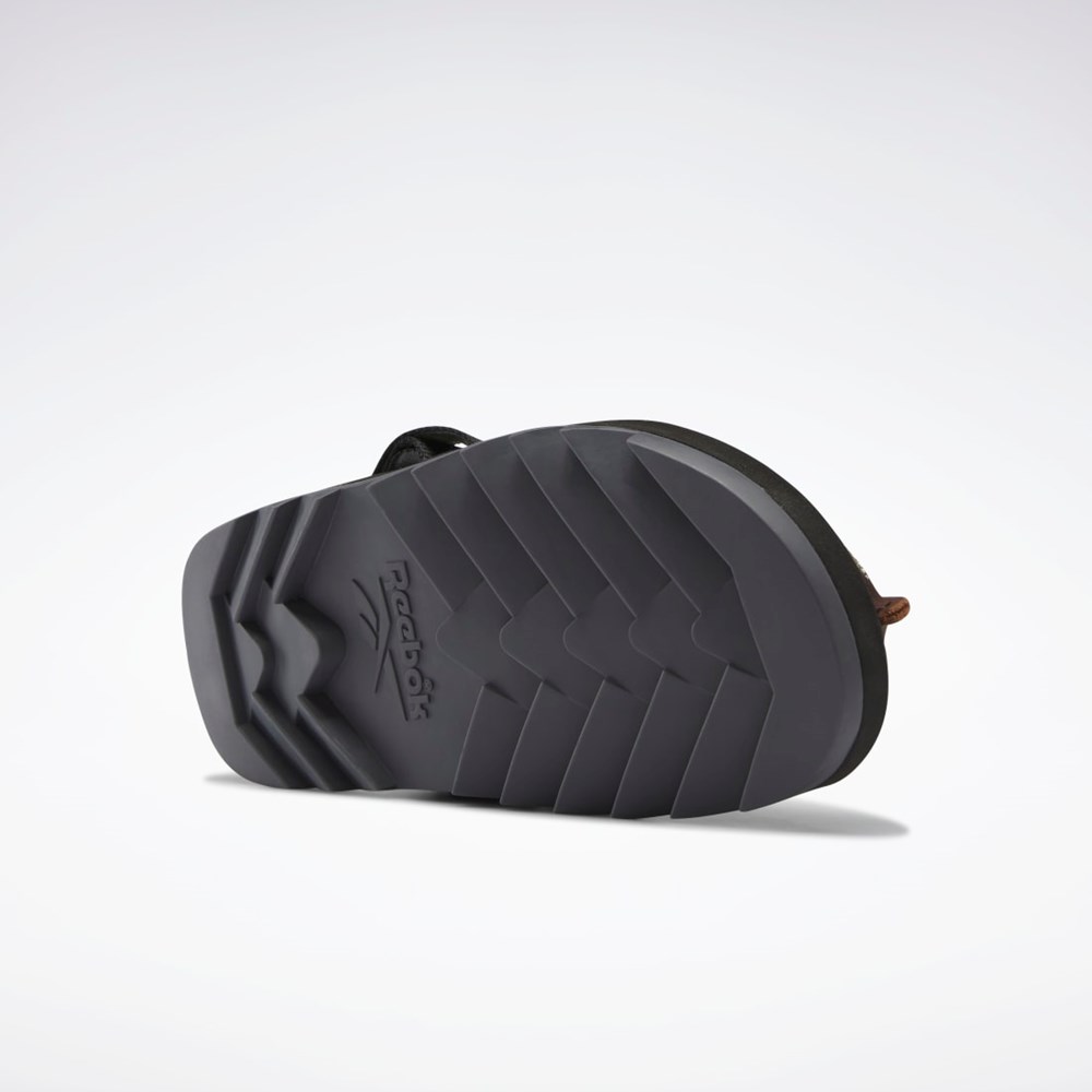 Reebok Mountain Research Beatnik Slides Marrones Negras Gris | 39PCUHLQX