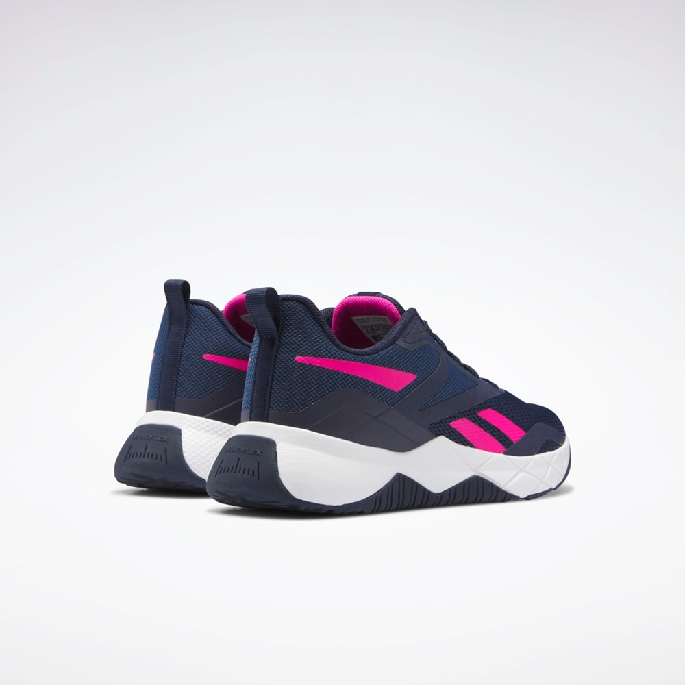 Reebok NFX Entrenamiento Shoes Azul Marino Azules Rosas | 68XZDGTYK