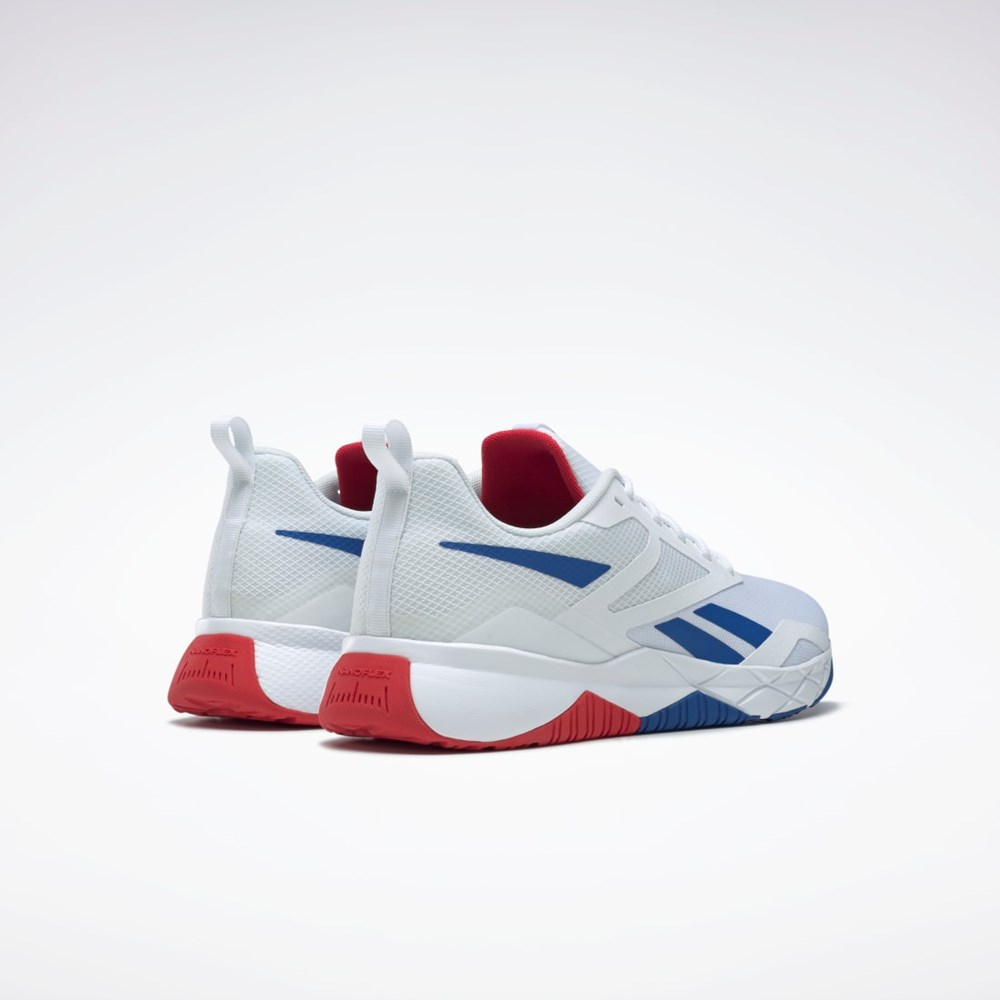 Reebok NFX Entrenamiento Shoes Blancas Gris Azules | 18DGSXCTJ
