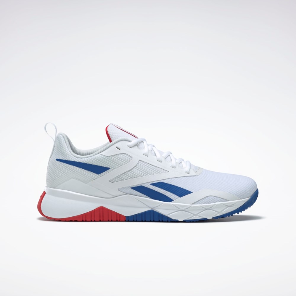 Reebok NFX Entrenamiento Shoes Blancas Gris Azules | 18DGSXCTJ