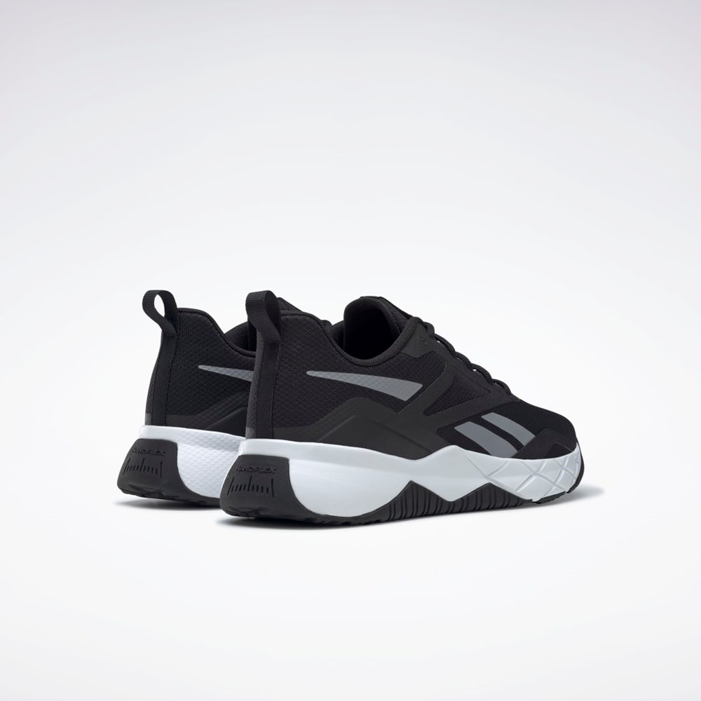 Reebok NFX Entrenamiento Shoes Negras Gris Blancas | 27VFKNBJO