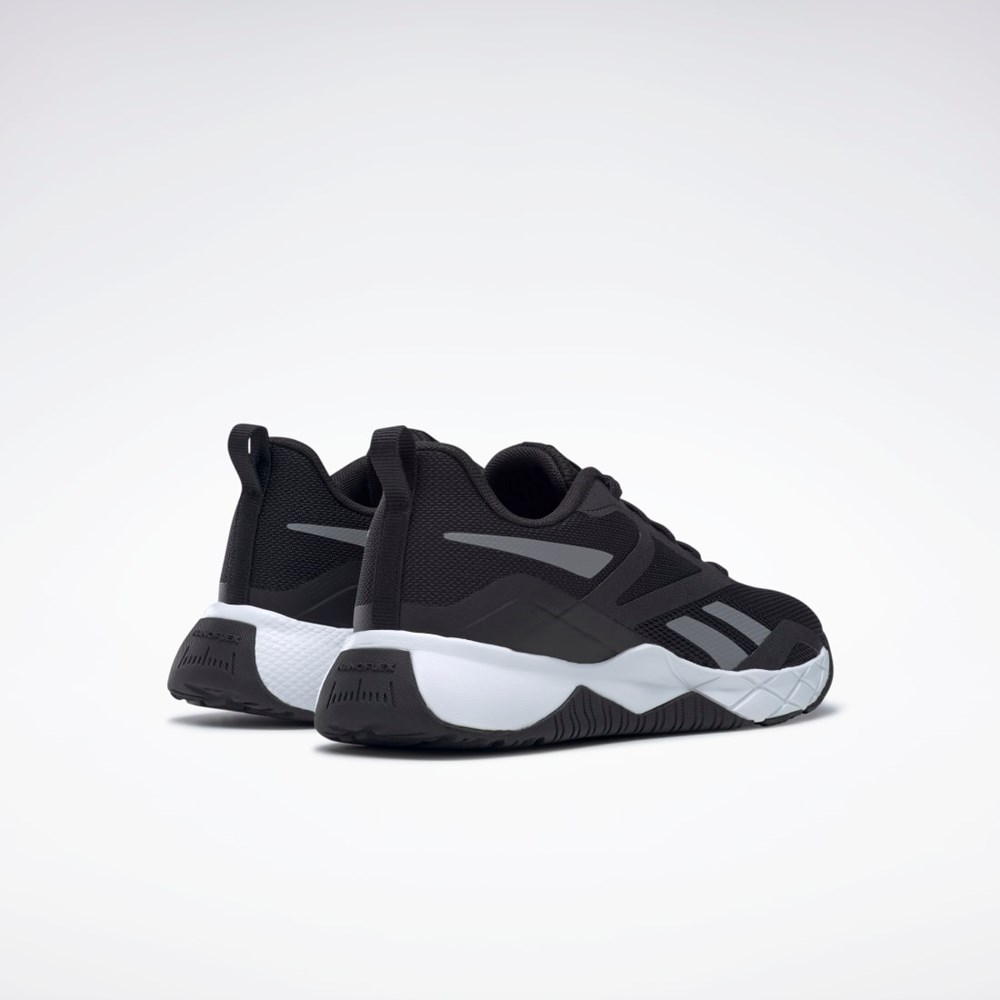 Reebok NFX Entrenamiento Shoes Negras Gris Blancas | 59CEKFTZA