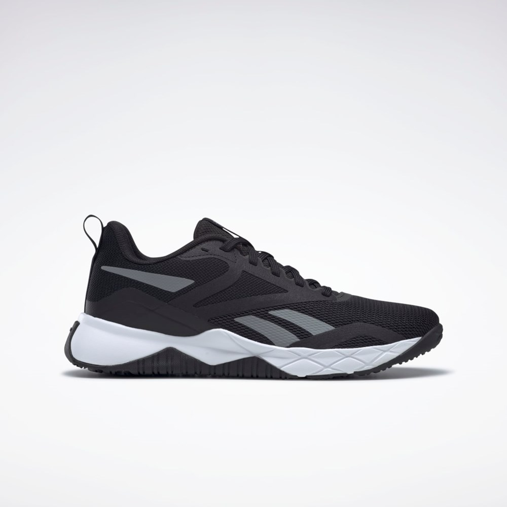 Reebok NFX Entrenamiento Shoes Negras Gris Blancas | 59CEKFTZA