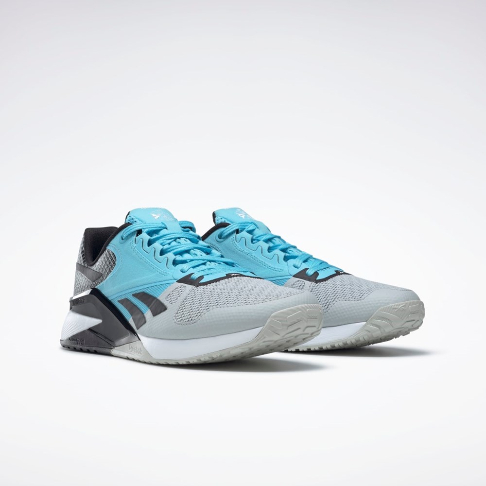 Reebok Nano 6000 Entrenamiento Shoes Gris Azules Negras | 85CQGMVUX