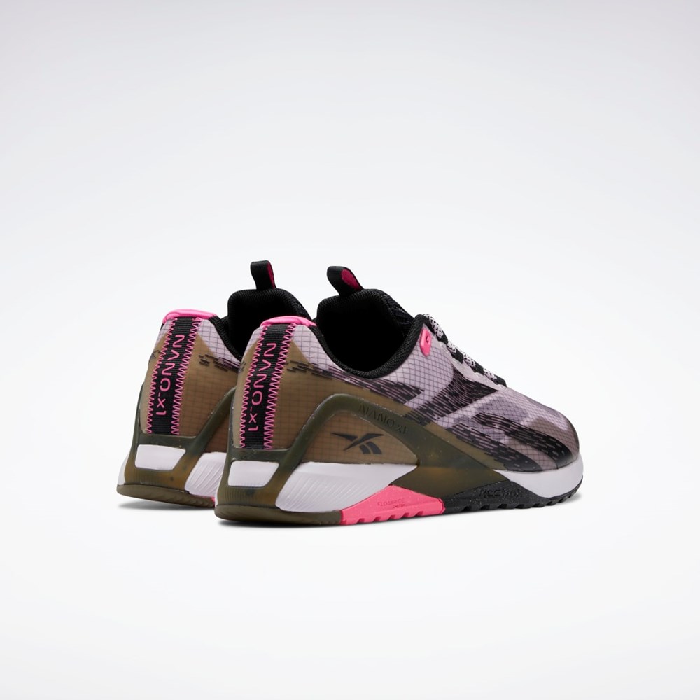Reebok Nano X1 Adventure Shoes Negras Rosas | 45ABOUPYS