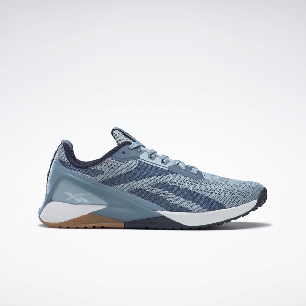 Reebok Nano X1 Entrenamiento Shoes Gris Azules Azul Marino | 30HZRUDYM