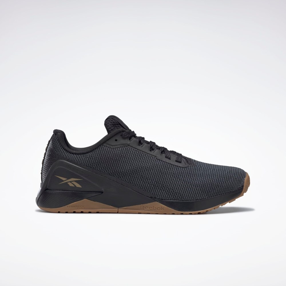 Reebok Nano X1 Grit Entrenamiento Shoes Negras Gris | 51RDYJAGN