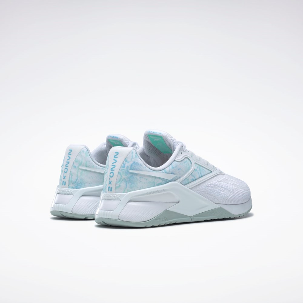 Reebok Nano X2 Entrenamiento Shoes Blancas Gris Verde Menta | 68ARGTMVC