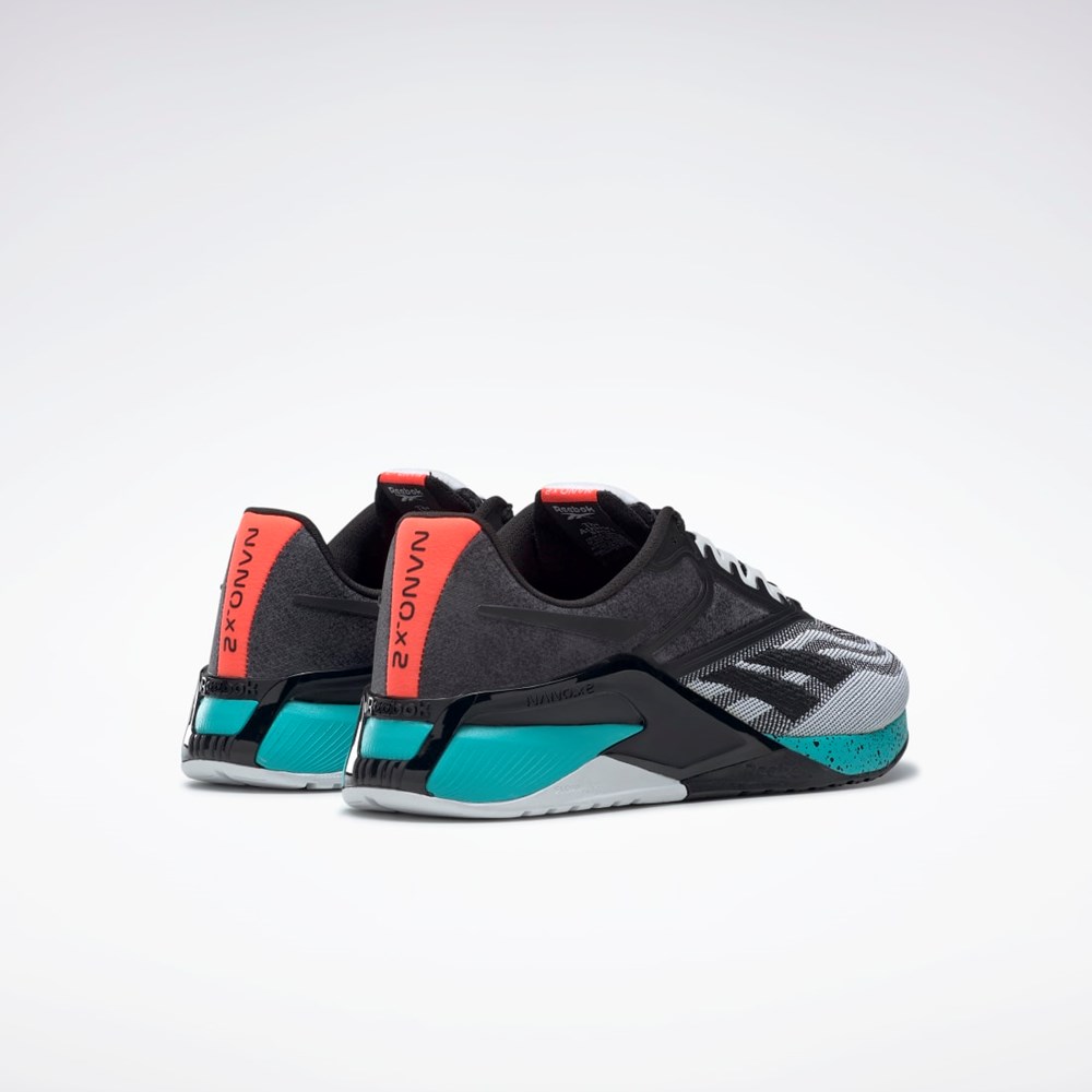 Reebok Nano X2 Entrenamiento Shoes Negras Blancas Gris | 01PGZOCWT