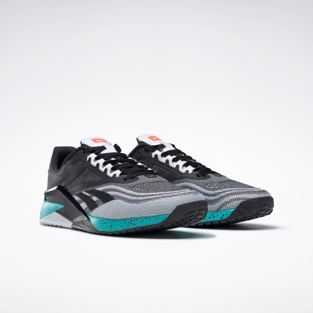 Reebok Nano X2 Entrenamiento Shoes Negras Blancas Gris | 08JNHTSDY