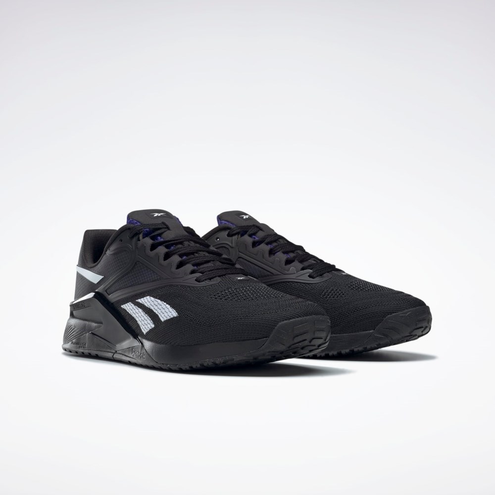 Reebok Nano X2 Entrenamiento Shoes Negras Moradas Blancas | 52FWLDOBJ