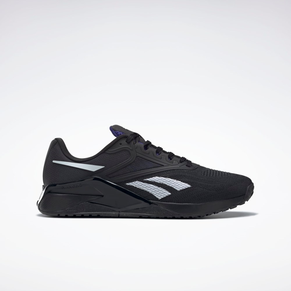 Reebok Nano X2 Entrenamiento Shoes Negras Moradas Blancas | 52FWLDOBJ