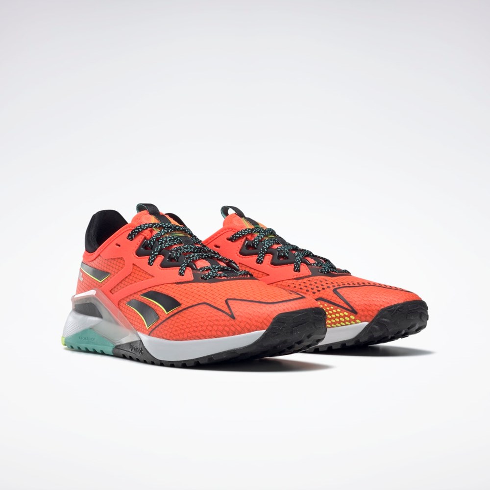 Reebok Nano X2 TR Adventure Entrenamiento Shoes Naranjas Negras Amarillo | 04IGJASXF