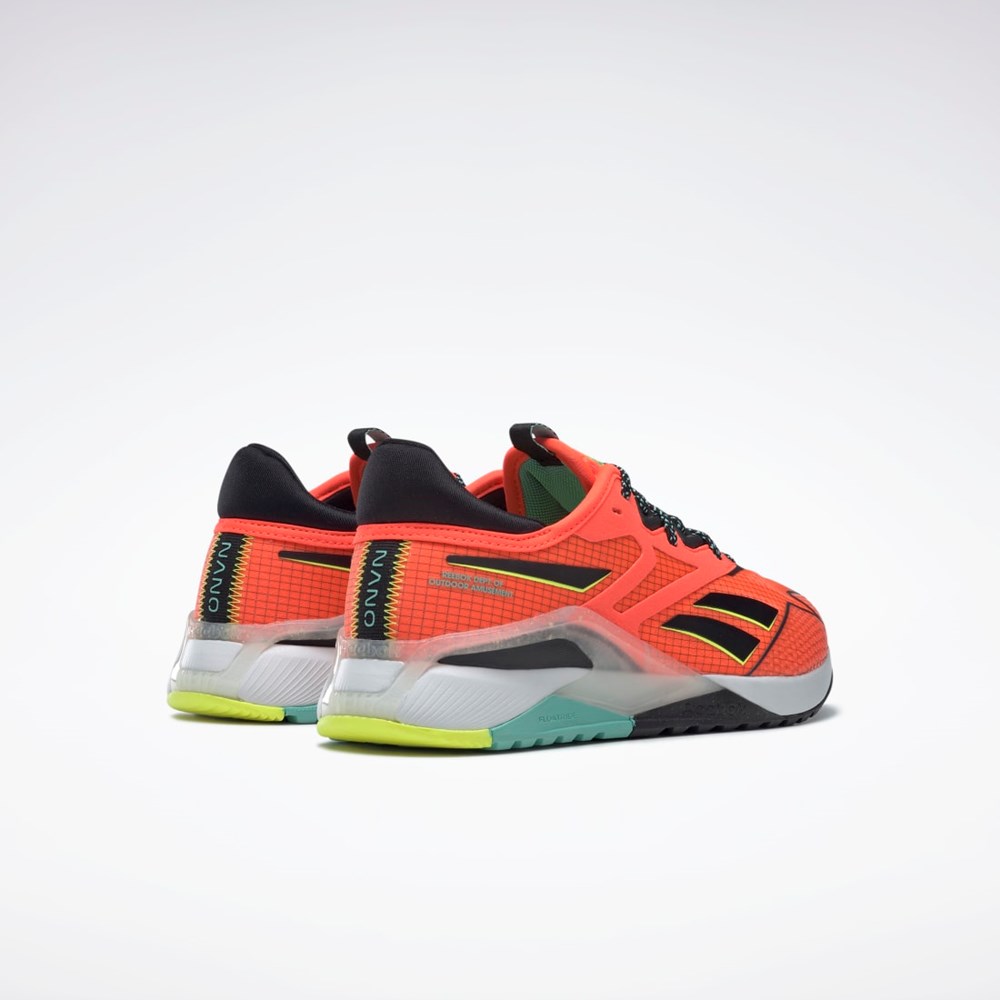 Reebok Nano X2 TR Adventure Entrenamiento Shoes Naranjas Negras Amarillo | 04IGJASXF