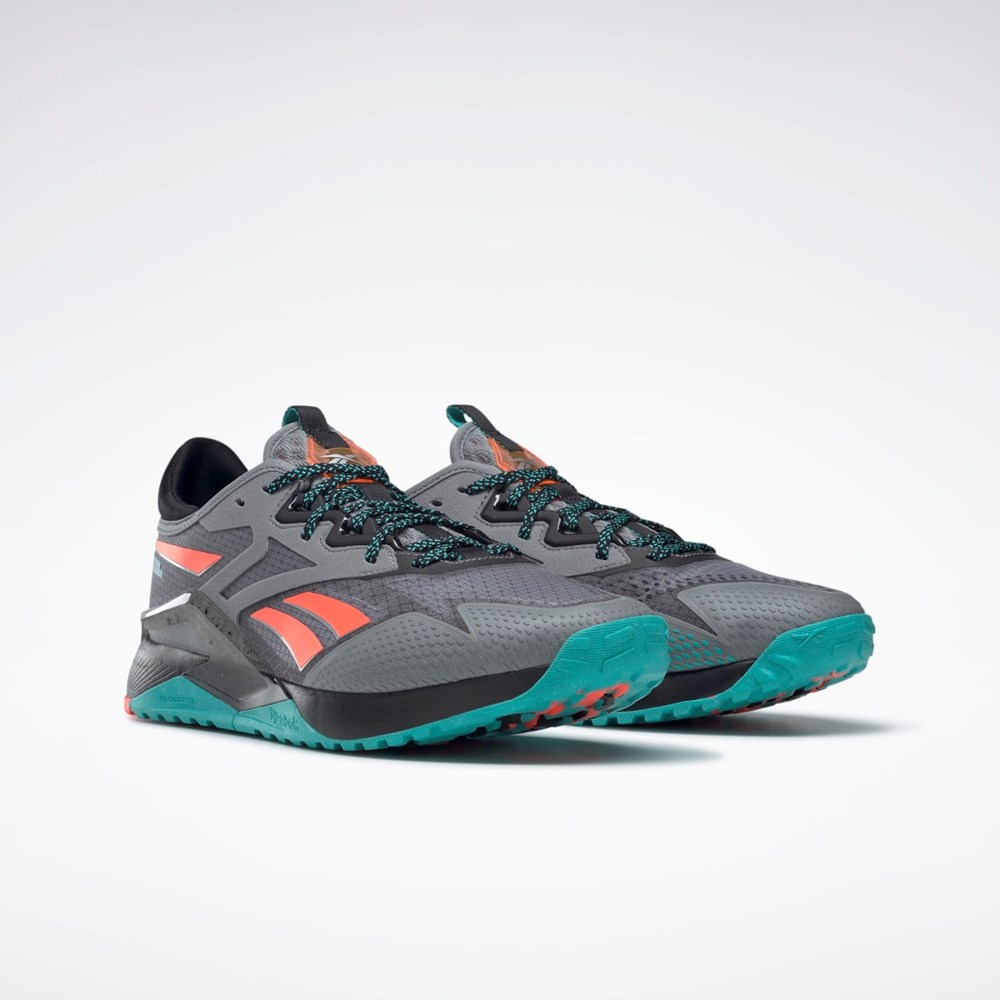Reebok Nano X2 TR Adventure Entrenamiento Shoes Gris Negras | 52IMDHBGO