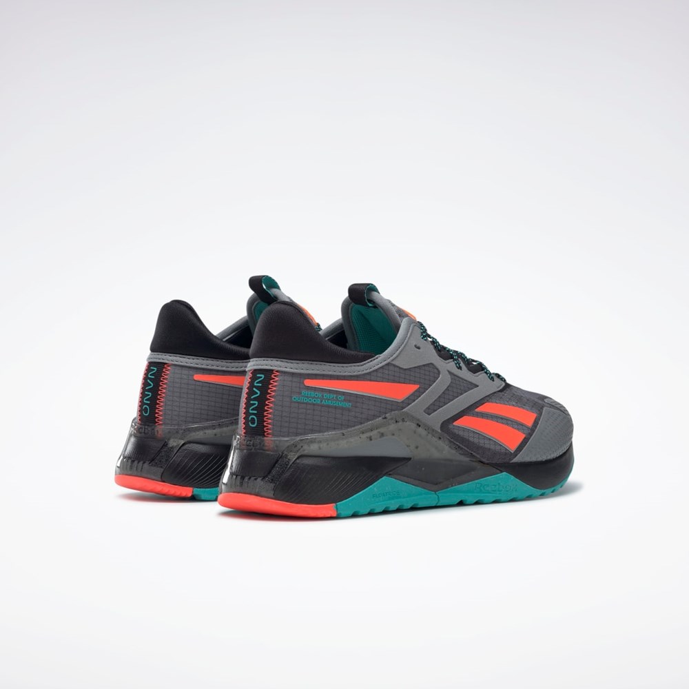 Reebok Nano X2 TR Adventure Entrenamiento Shoes Gris Negras | 52IMDHBGO