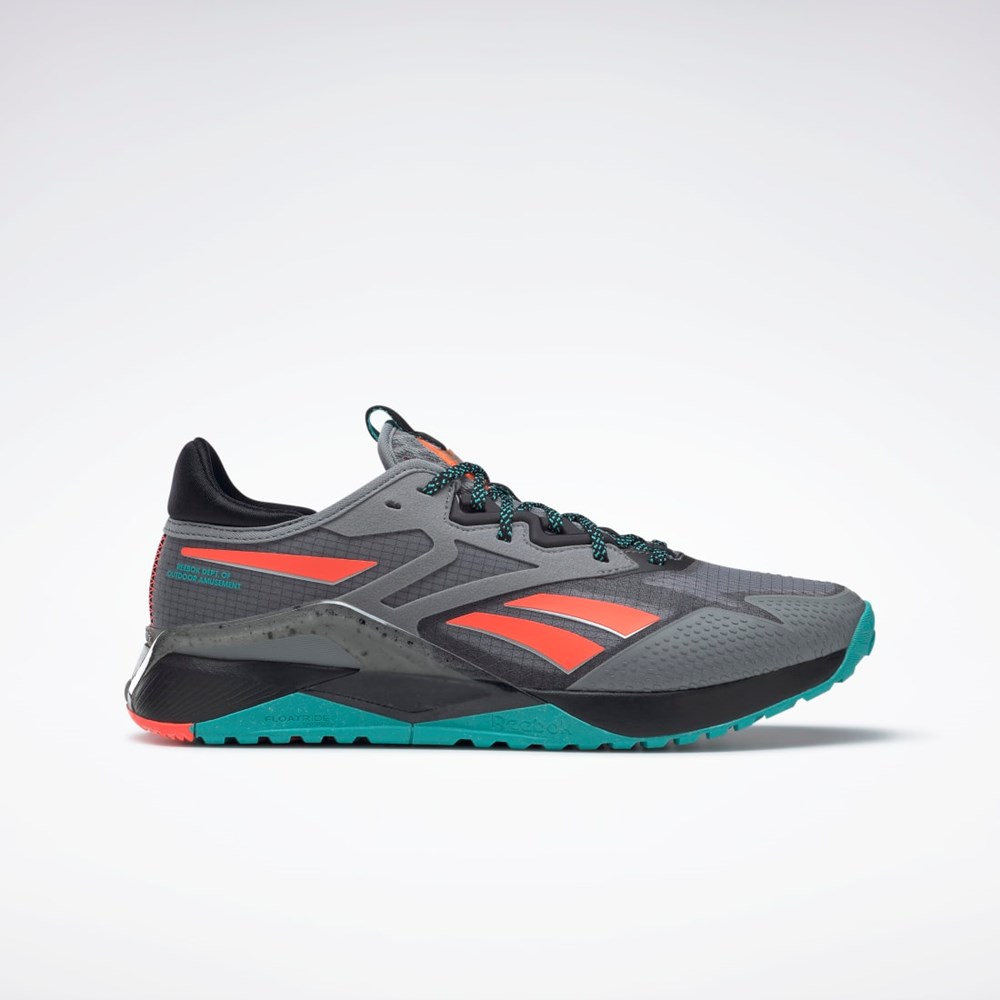 Reebok Nano X2 TR Adventure Entrenamiento Shoes Gris Negras | 52IMDHBGO