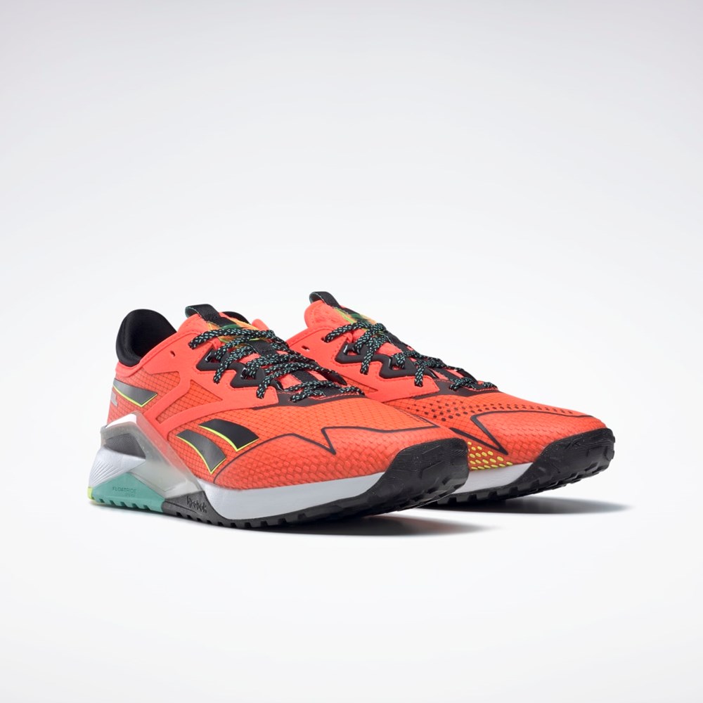 Reebok Nano X2 TR Adventure Entrenamiento Shoes Naranjas Negras Amarillo | 70XTJCSDB