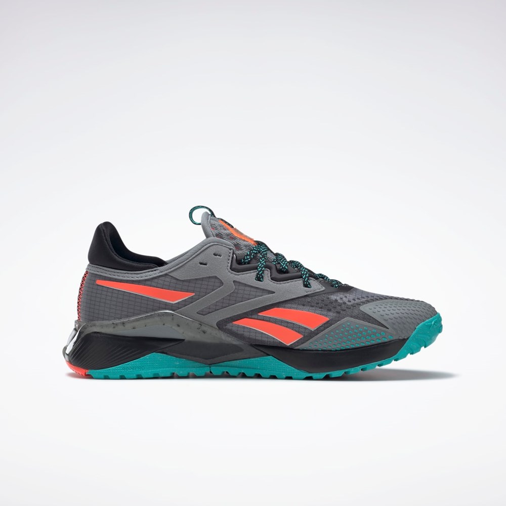 Reebok Nano X2 TR Adventure Entrenamiento Shoes Gris Negras | 93XUCZFHA