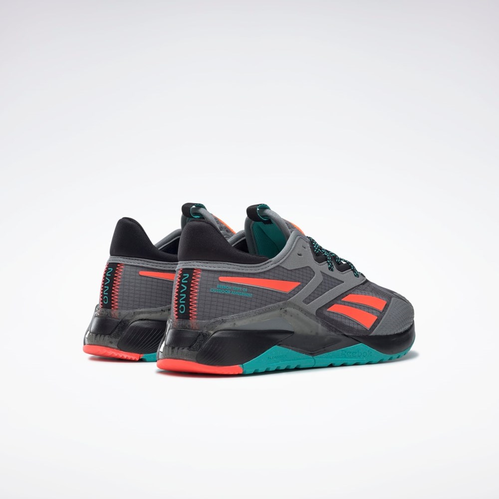 Reebok Nano X2 TR Adventure Entrenamiento Shoes Gris Negras | 93XUCZFHA