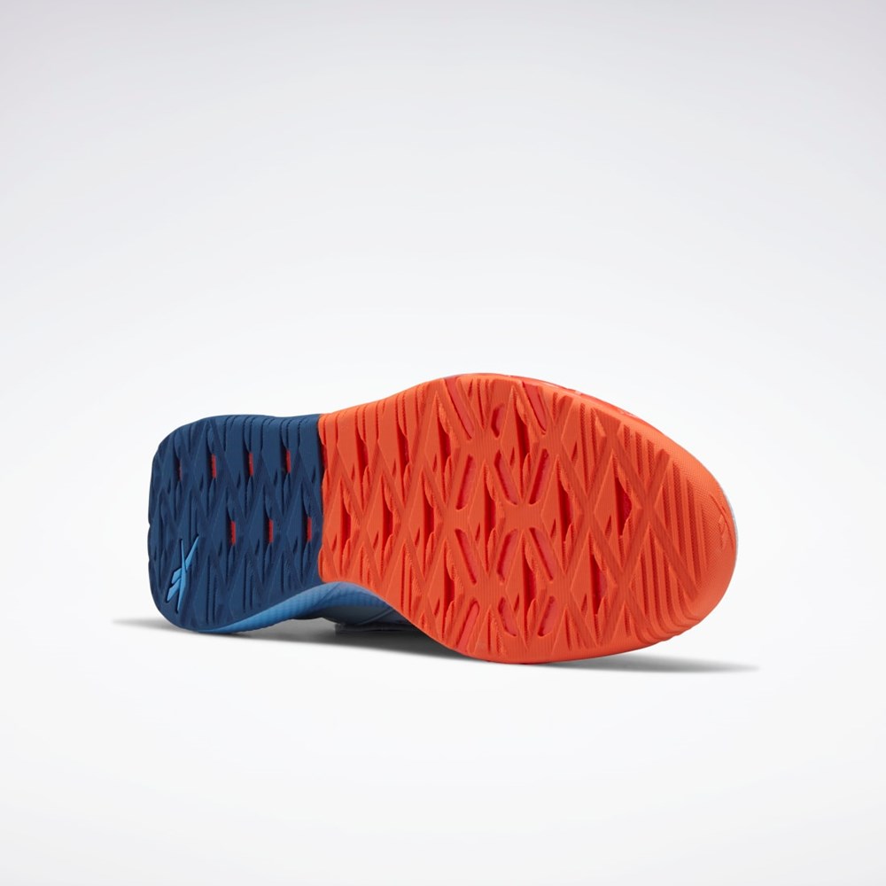Reebok Nanoflex Parafit TR Shoes Gris Blancas Azules | 02PGJEXLB