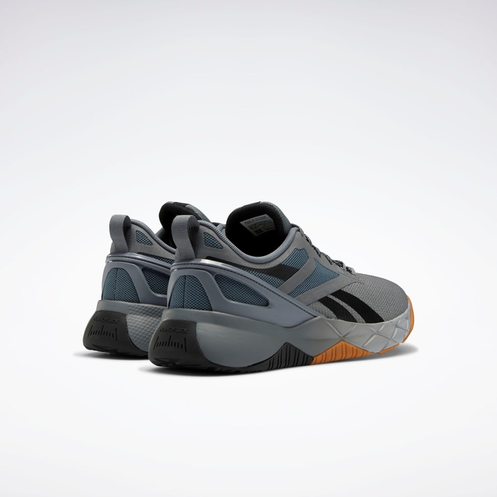Reebok Nanoflex Parafit TR Shoes Gris Negras | 45ECGMBKR