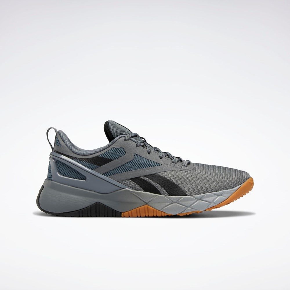 Reebok Nanoflex Parafit TR Shoes Gris Negras | 45ECGMBKR