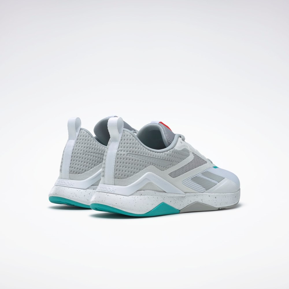 Reebok Nanoflex TR 2.0 Entrenamiento Shoes Gris Blancas | 56ZTGAOJN