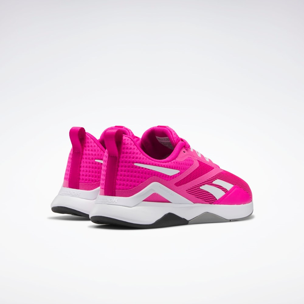 Reebok Nanoflex TR 2.0 Entrenamiento Shoes Rosas Blancas Gris | 59GKYESXD