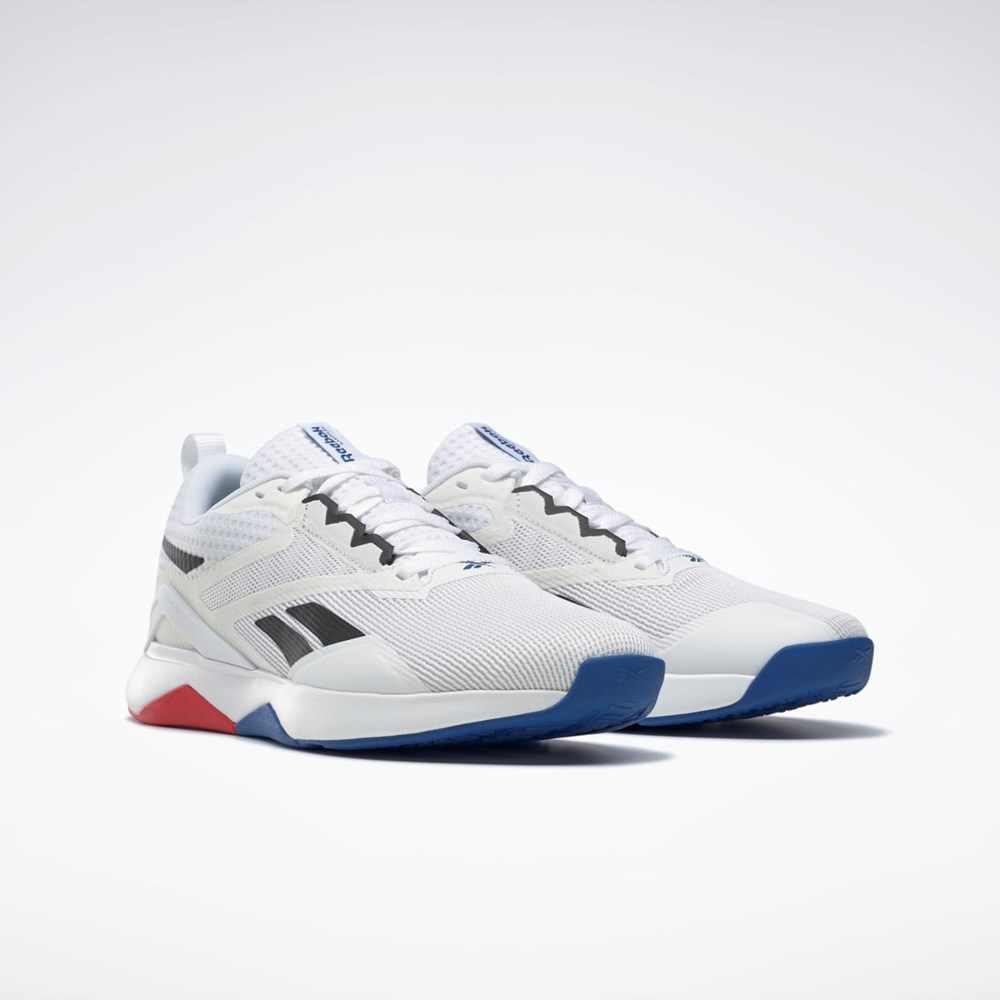 Reebok Nanoflex TR 2.0 Entrenamiento Shoes Blancas Gris Negras | 67FUJGACV