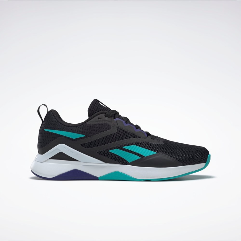 Reebok Nanoflex TR 2.0 Entrenamiento Shoes Negras Gris | 73XOCWIHG
