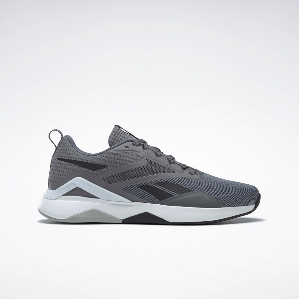 Reebok Nanoflex TR 2.0 Entrenamiento Shoes Gris Negras Gris | 91QBXVGKD