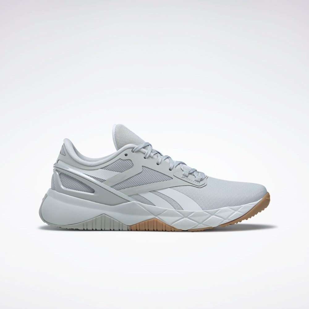 Reebok Nanoflex TR Entrenamiento Shoes Gris Blancas Gris | 92KQMVEYP