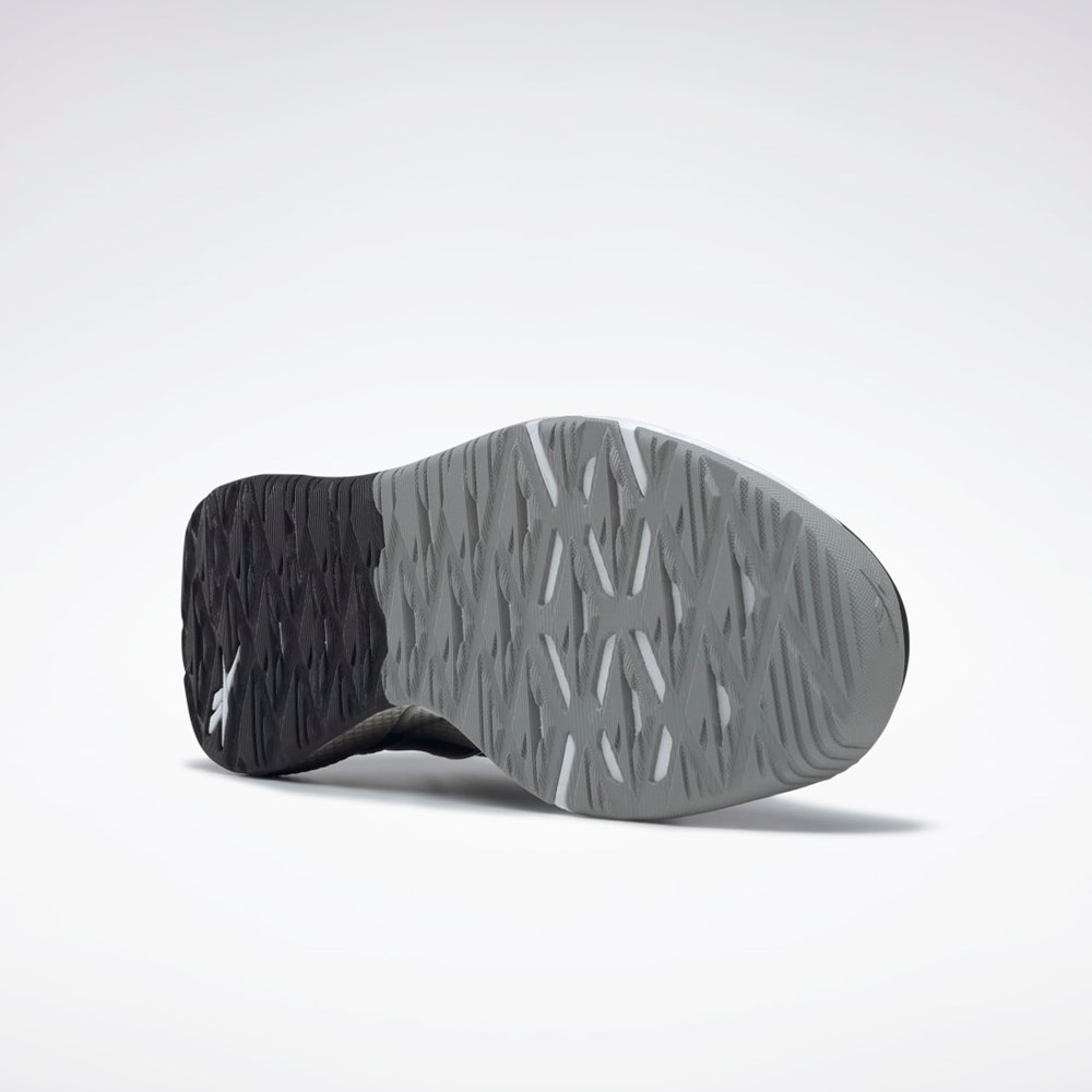 Reebok Nanoflex TR Entrenamiento Shoes Negras Blancas Gris | 26IXSWMRL