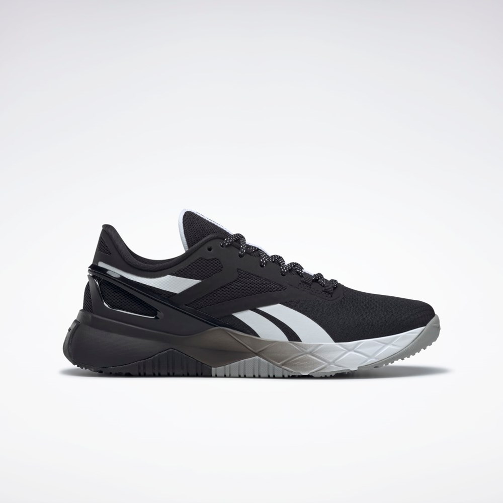 Reebok Nanoflex TR Entrenamiento Shoes Negras Blancas Gris | 26IXSWMRL
