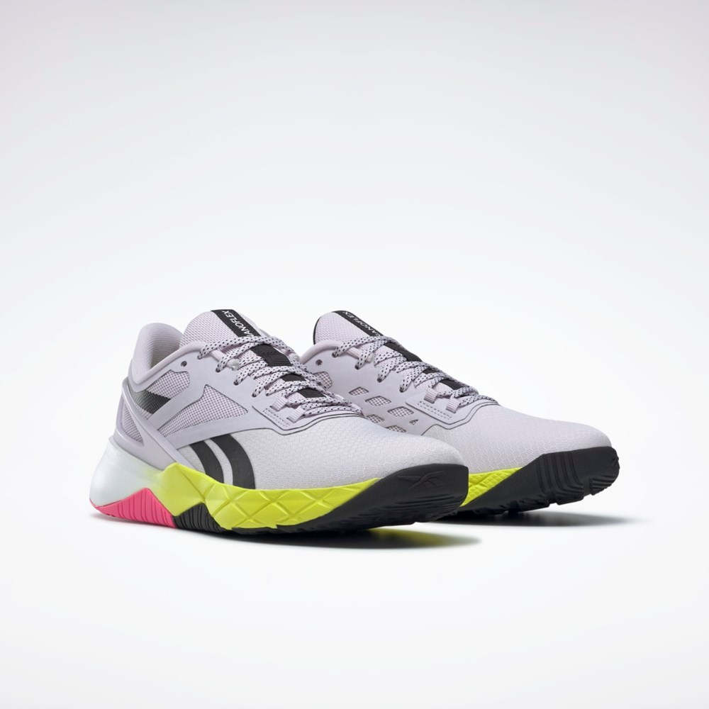 Reebok Nanoflex TR Entrenamiento Shoes Negras Rosas | 48WKSPOUG