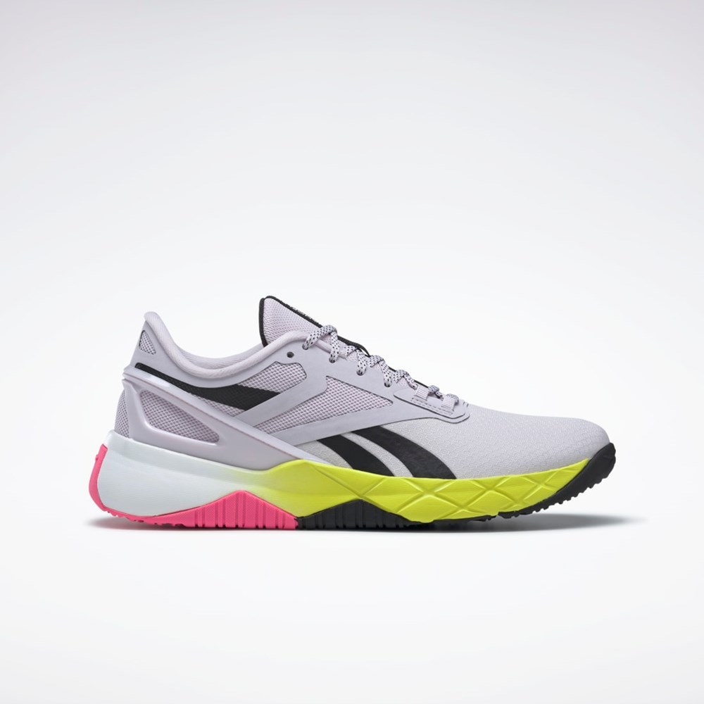 Reebok Nanoflex TR Entrenamiento Shoes Negras Rosas | 48WKSPOUG