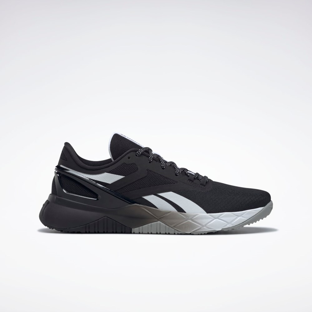 Reebok Nanoflex TR Entrenamiento Shoes Negras Blancas Gris | 56VQITMHS
