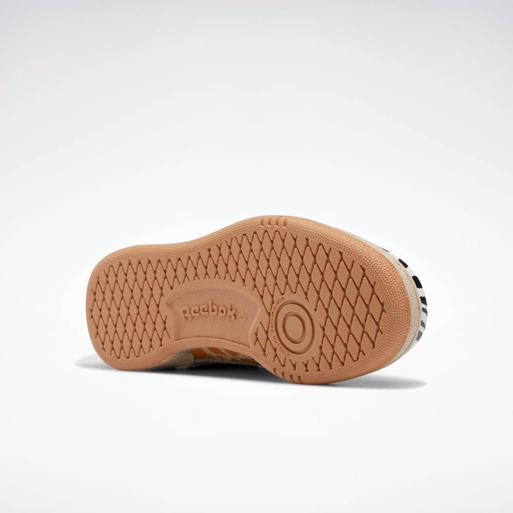 Reebok National Geographic Club C Shoes - Preschool Oatmeal / Sand Stone / Soft Camel | 98ZMUNQGW
