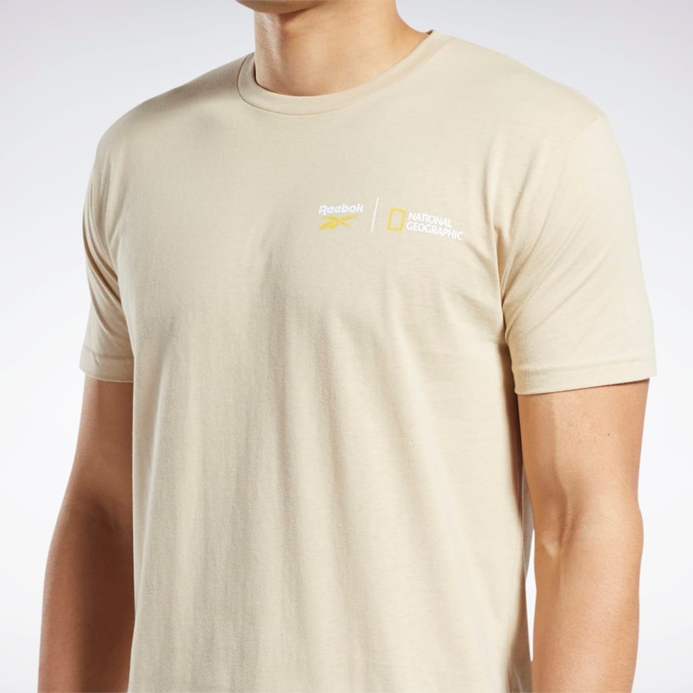 Reebok National Geographic Corta Sleeve T-Shirt Multi | 13MQLNIGC