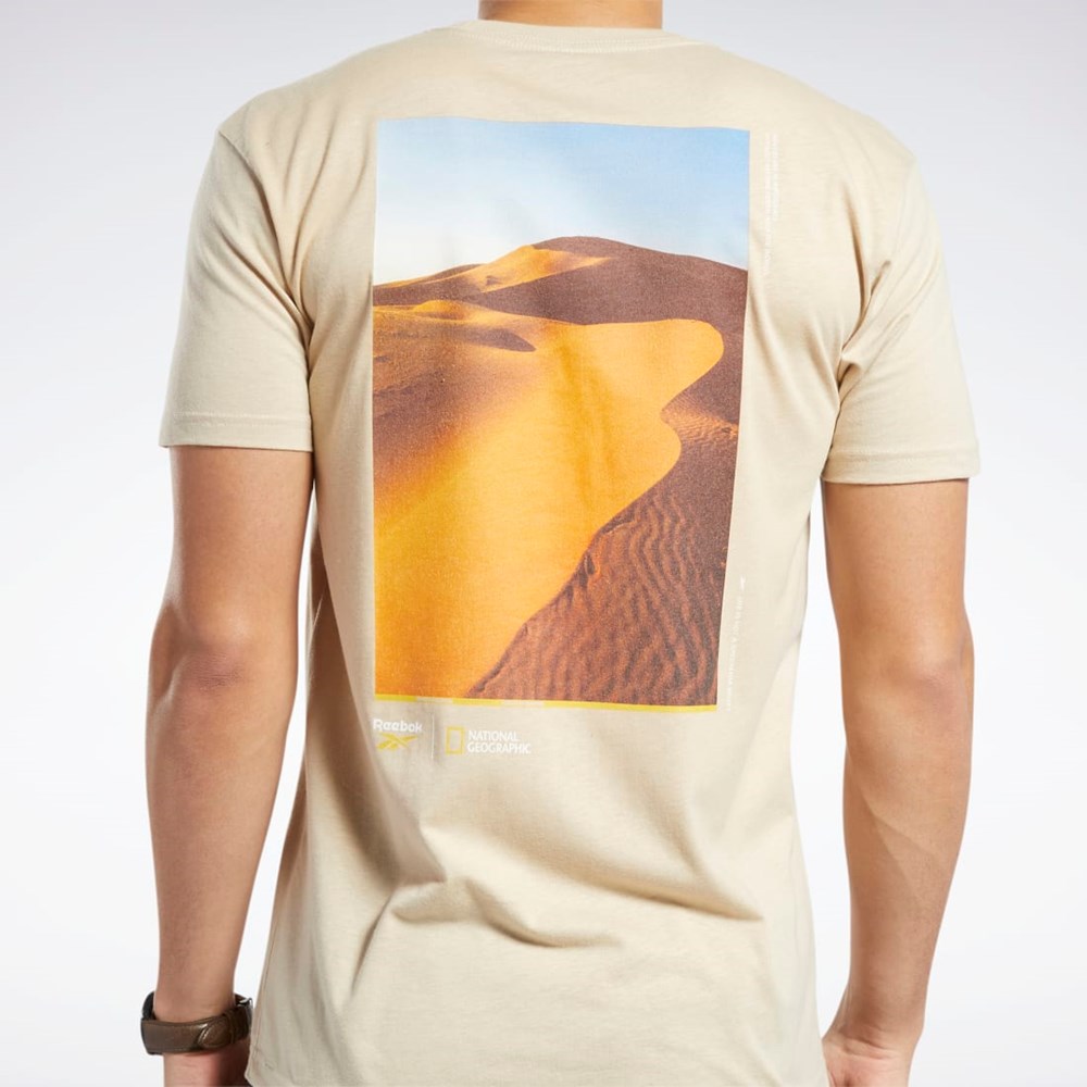 Reebok National Geographic Corta Sleeve T-Shirt Multi | 13MQLNIGC