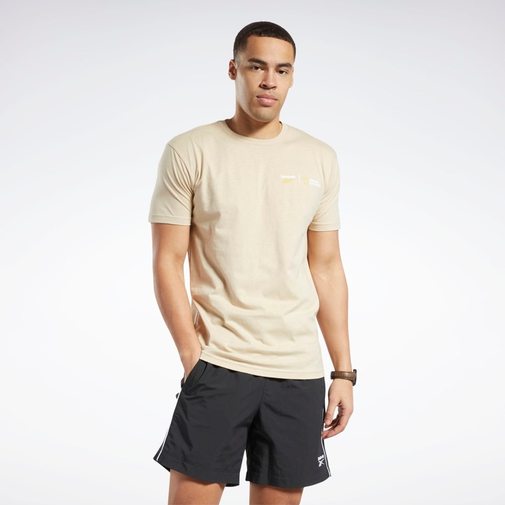Reebok National Geographic Corta Sleeve T-Shirt Multi | 13MQLNIGC